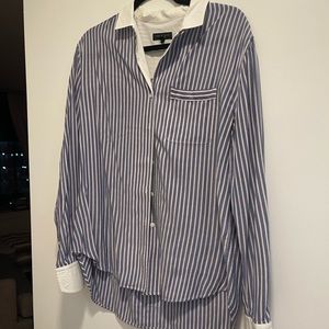 RAG & BONE Button down with stripe